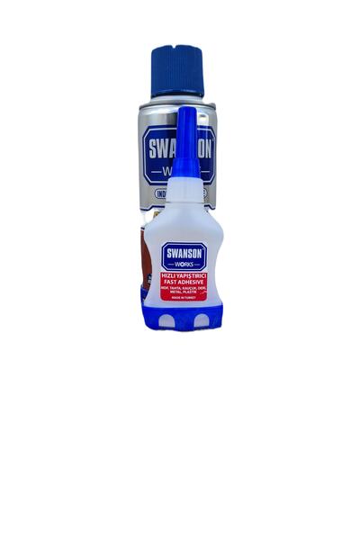 SWANSON Profesyonel Hızlı Yapıştırıcı 200 Ml Mdf Tahta Otolastik Kauçuk Deri ...