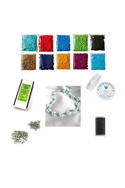 RLX BUJİTERİ مجموعة صنع زهرة الأقحوان من الخرز الرملي - مثالية للمبتدئين