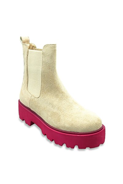 DUYGUSHOESBAG أحذية الثلوج النسائية ذات النعل الوردي