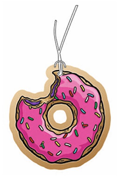 Jethızında Donut Tasarımlı Sevimli Dekoratif Araç Kokusu