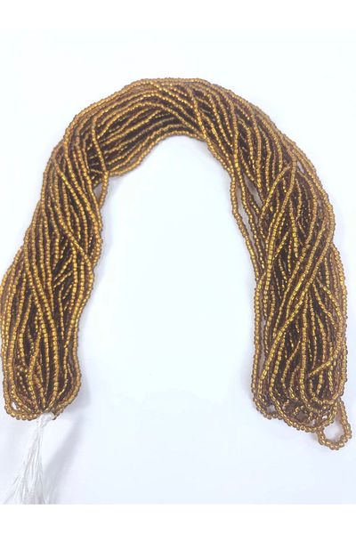 Hobigram Mustard Color String Sand Beads 1 String – Ειδικό σχέδιο, Αξεσουάρ, Ποιοτική Παραγωγή, Εντυπωσιακό Στυλ – Bon
