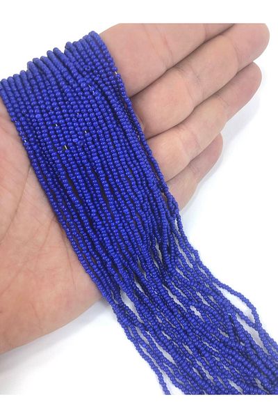 Hobigram Saks Blue String Sand Beads 1 String – Ειδικό Σχέδιο, Αξεσουάρ, Ποιοτική Παραγωγή, Εντυπωσιακό Στυλ – Χάντρες
