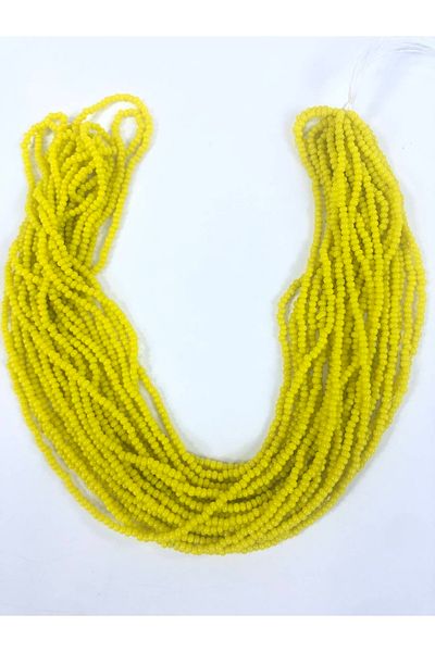 Hobigram Yellow String Sand Beads 1 String – Ειδικό σχέδιο, αξεσουάρ, ποιοτική παραγωγή, εντυπωσιακό στυλ