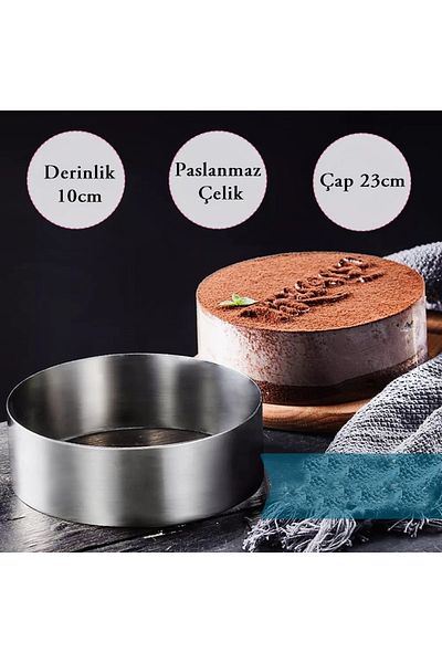 Nar kalıp Narkalıp Round Cake Mold Diameter 20cm Depth 10cm