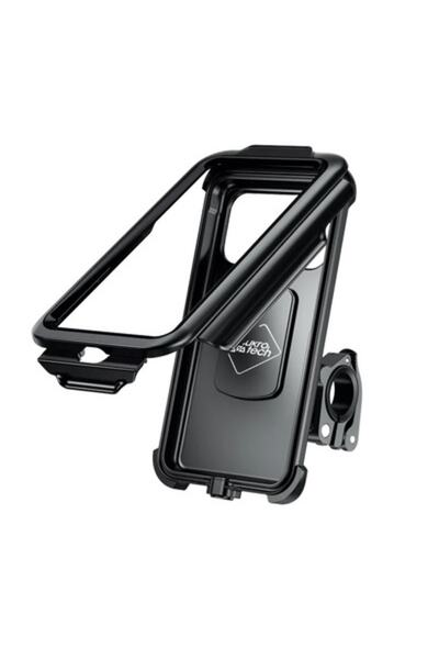 Nukrotech N18-54b Yeni Tasarım Su Geçirmez Telefon Tutucu Klipsli Gidon Bağlantılı