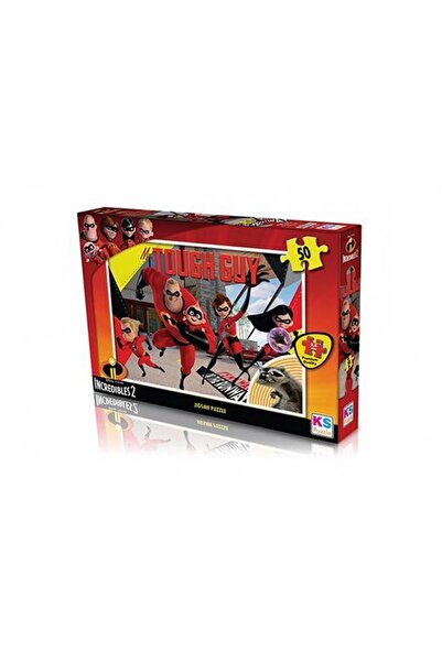 Ks Games Puzzle 50 Parça Incredıbles 2 Inc 709