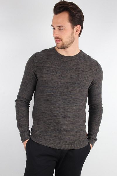 ALEXANDERGARDI Honeycomb Knitted Crew Neck Sweater (E20-18803)