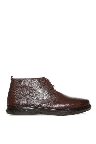 Fabrika Men's Leather Brown Boots - Juız Model