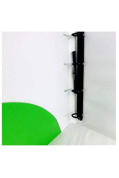 Nusrat Bilişim Önder Rainbow Colors 4 Ring PVC Green 122-19