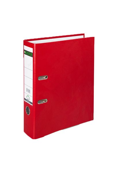 Leitz Office Folder Wide Plastic Red 1010t