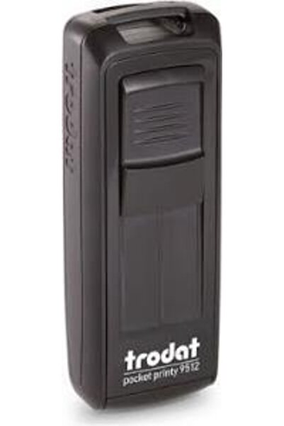 Trodat Cep Kaşe P4 47x18 Mm Siyah Siyah Keçe 9512