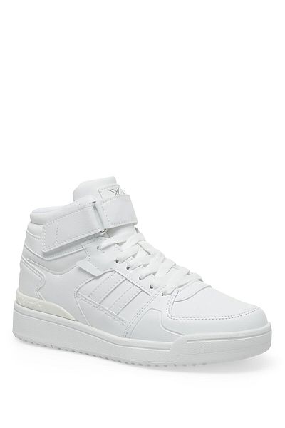Kinetix Wilmo Pu Hi W 2pr White Women's Sneakers