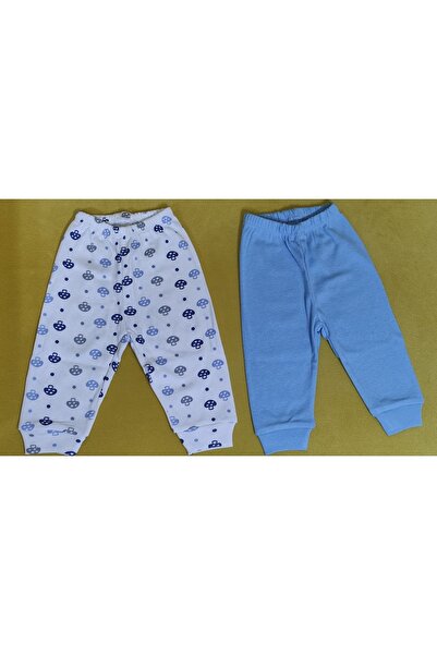 Ceren 2'li Pijama Seti Mantarlı Düz Ribanlı