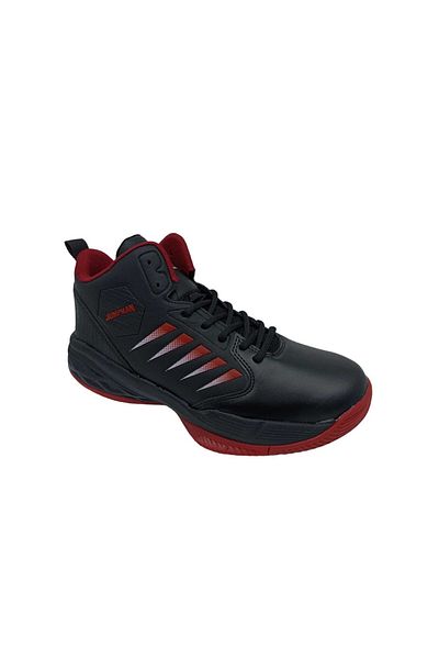 Jump 27800 Μαύρο - Κόκκινο Unisex Αθλητικά Παπούτσια Μπάσκετ