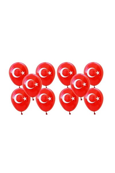 Generic Brand 10 بالونات هلالية ونجمة 12 بوصة