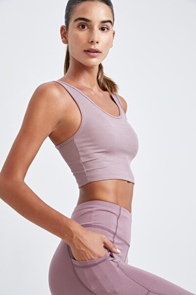 DeFacto Fit Slim Fit Bisiklet Yaka Atlet