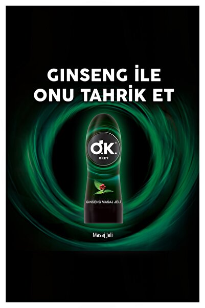Okey Ginseng Masaj Jeli Su Bazlı 2'li Set 400 Ml