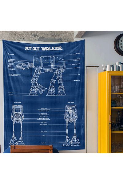 The Lucid Lab Cal- Cal Walker- Tapet de perete Star Wars- Plan