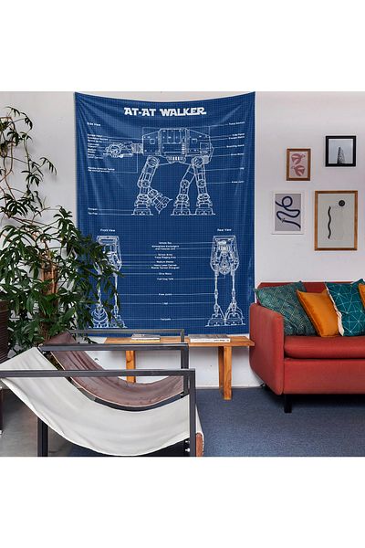 The Lucid Lab Cal- Cal Walker- Tapet de perete Star Wars- Plan