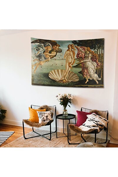 The Lucid Lab The Birth Of Venus - Venüs'ün Doğuşu Duvar Örtüsü - 105 Cm X 135 Cm