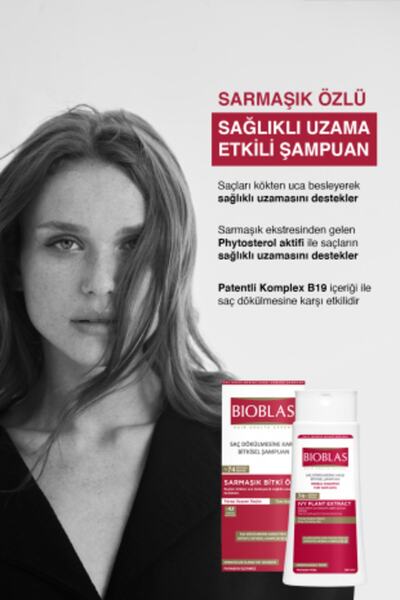 Bioblas Bıoblas Phytosterol Sarmaşık Bitki Eksttresi Sağlıklı Uzama Etkili Şampuan 360 ml