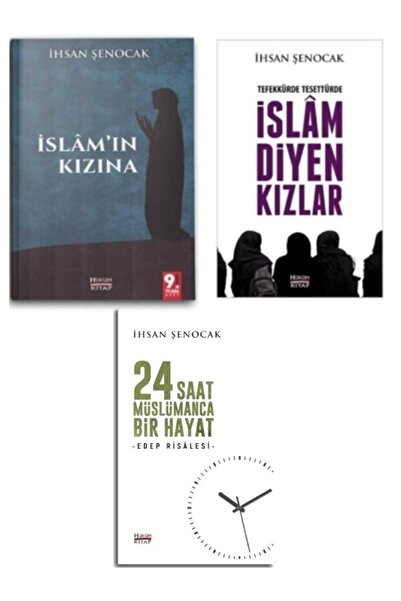 Hüküm Kitap Yayınları 24 Saat Islamın Kızına 3 Kitap
