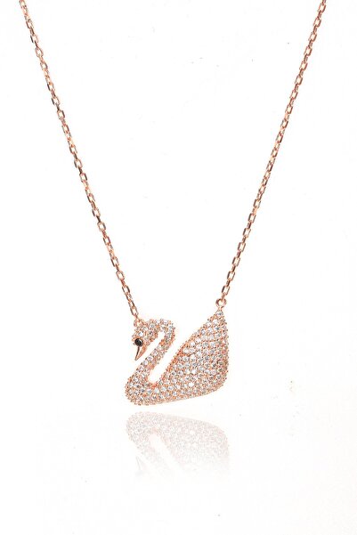 Miavi Silver 925 Ayar Gümüş Kuğu Kolye