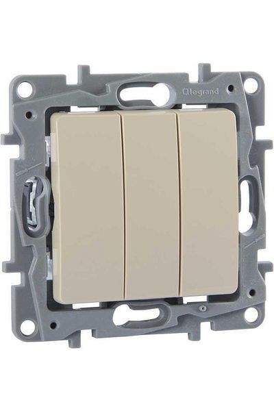Legrand Salbei Cream Triple Key