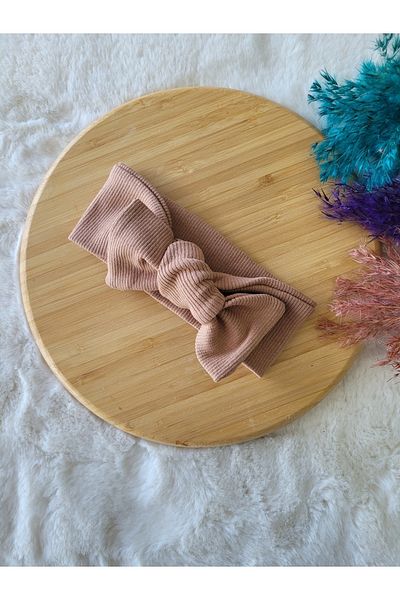 SeherBebeButik Κοριτσίστικη πολύχρωμη μπαντάνα με ραβδώσεις