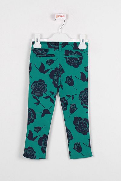 incity Girl's Floral Patterned Trousers
