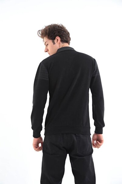 Rey Polo Polo Neck Print Detailed Sweater