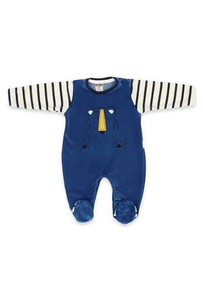 Bebitof Baby ثوب فضفاض للأطفال من النمر المخملي - بيبيتوف 70164