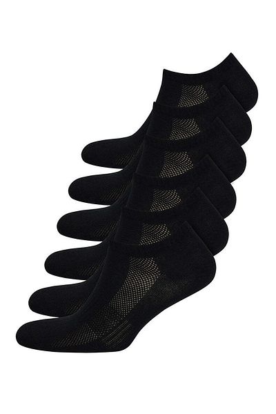 WESTMARK LONDON Мъжки комплект чорапи Better Cotton, 6 части, черни