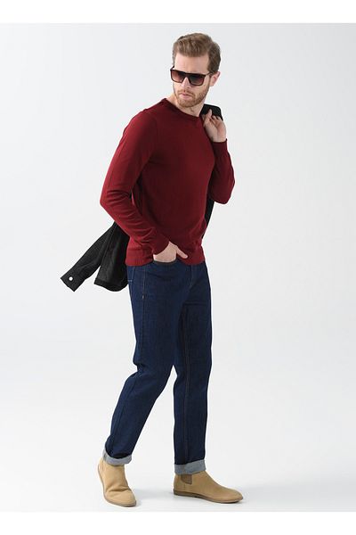 Fabrika Sweatshirt, L, Red