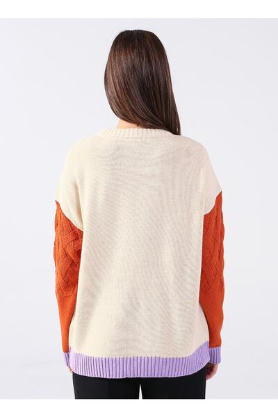 U.S. Polo Assn. Turtleneck Ecru Women's Sweater Rc-marker