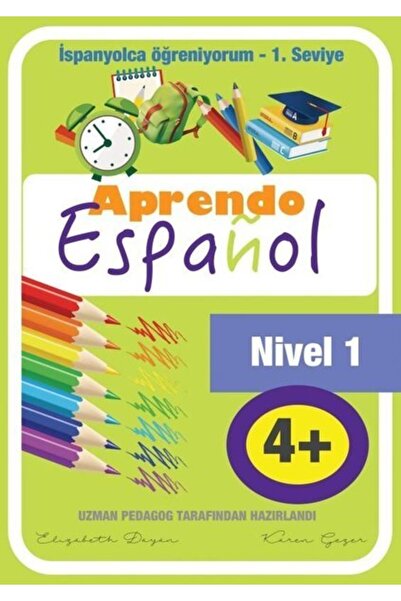 Martı Yayınları İspanyolca Öğreniyorum / 1. Seviye kitabı / PED Elizabeth Day...