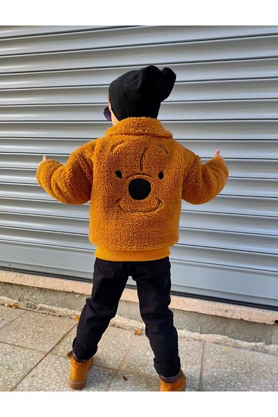 hayal bebe Boy's Lamb Coat