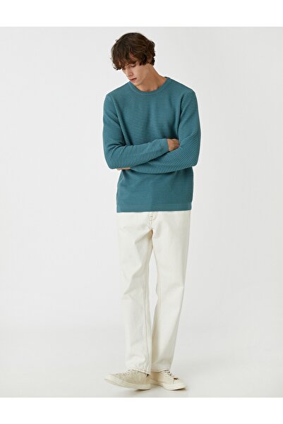 Koton Pullover - Grün - Regular Fit