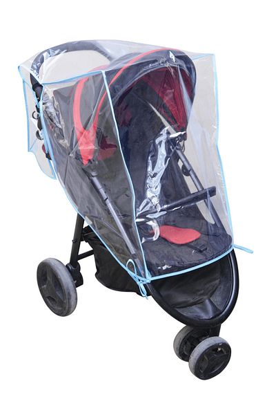 Wayne's Transparent Baby Stroller Rain Cover