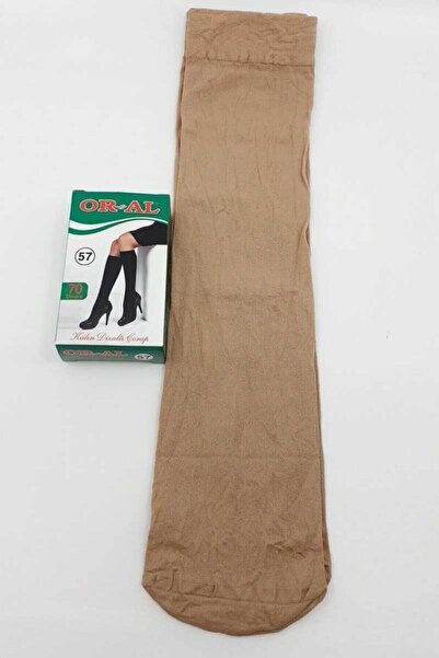 OR-AL Γυναικείες χοντρές κάλτσες χρώματος δέρματος κάτω από το γόνατο, συσκευ...