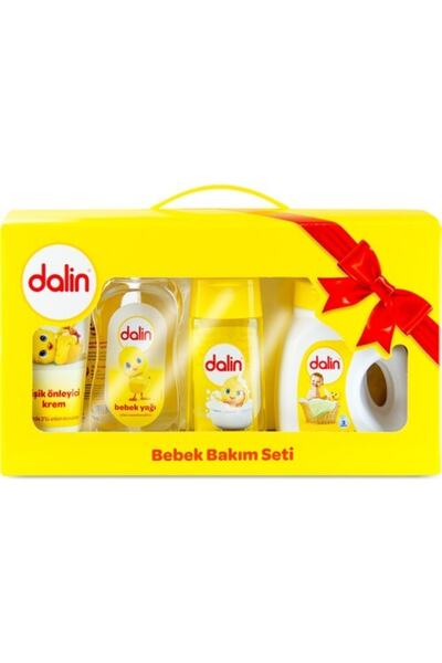 Dalin Bebek Bakım Hediye Seti Likit Pudralı 8690605072643