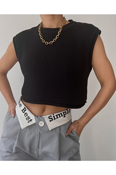 BOHEMAİ Черен трикотаж