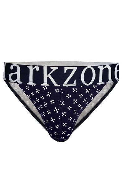 darkzone Ανδρικό slip με φαρδύ ελαστικό σχέδιο Navy Blue