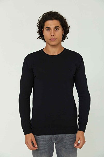 Cazador Erkek 3606 Basıc Bıs Yk. Kazak Siyah