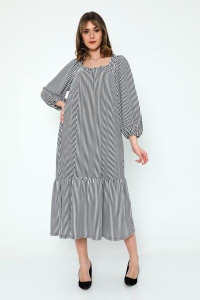 ALEXANDERGARDI Φόρεμα με τετράγωνο γιακά