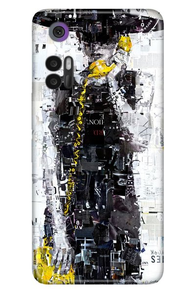 TCL 30 Plus حافظة سيليكون منقوشة على شكل مودرنا من Beauty of Society