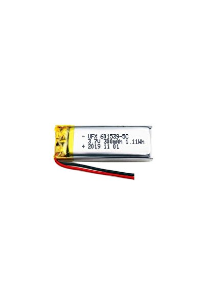 Sertec 15x39mm Lipo Pil 39x15mm Lipo Pil 601539 Lipo Pil 6mm Kalınlık 1.5x3.9...