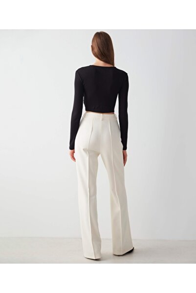 İpekyol Tie Detailed Crop Blouse