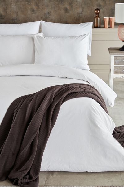 Doqu Home Set cuvertură de pilota albă Dreamlife - Single King Size