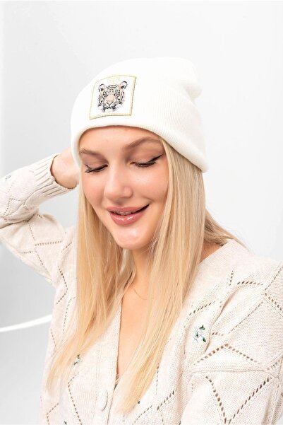 Saria Moda Kaplan Armalı Bere